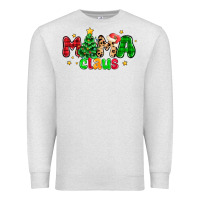 Oatmeal Heather mama claus Premium Sweatshirt - NancyCooperArtShop