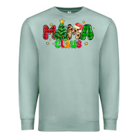 Seafoam mama claus Premium Sweatshirt - NancyCooperArtShop