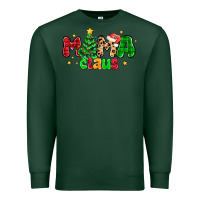 Sports Green mama claus Premium Sweatshirt - NancyCooperArtShop