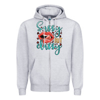 Heather Grey sassy but classy Zipper Hoodie - JahusDesignShop