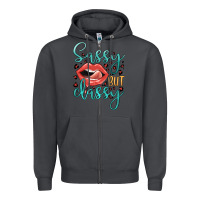 Smoke sassy but classy Zipper Hoodie - JahusDesignShop