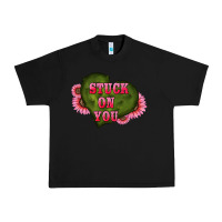 Black valentine's day stuck on you heart sunflowers Urban Heavy Tee - RanaPortraitStore