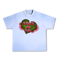 Grape Ice valentine's day stuck on you heart sunflowers Urban Heavy Tee - RanaPortraitStore