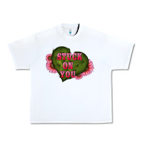 White valentine's day stuck on you heart sunflowers Urban Heavy Tee - RanaPortraitStore