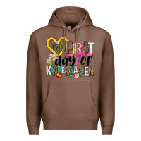 Chestnut my first day of kindergarten Premium Hoodie - NancyCooperArtShop