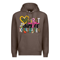 Coffee my first day of kindergarten Premium Hoodie - NancyCooperArtShop