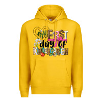 Lemon my first day of kindergarten Premium Hoodie - NancyCooperArtShop