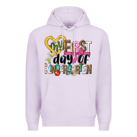 Lilac my first day of kindergarten Premium Hoodie - NancyCooperArtShop