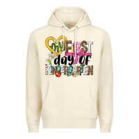 Sandshell my first day of kindergarten Premium Hoodie - NancyCooperArtShop