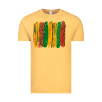 Vintage Mustard black history brushstroke Vintage Tee - texasbilliewilder