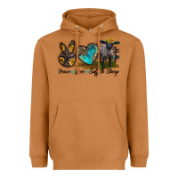 Meerkat Peace Love Suffolk Sheep Heavyweight Hoodie - LillyAllenDesigns
