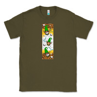 Army Green golf penwraps Classic Tee - HRA Design Shop