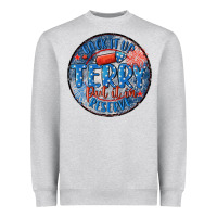Heather Grey back it up terry put it in reserve Heavyweight Sweatshirt - MaliasSmallBusiness