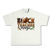 Black Teacher Magic Melanin Urban Heavy Tee | Teevron