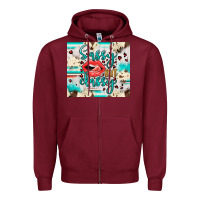 Burgundy sassy but classy Zipper Hoodie - JahusDesignShop