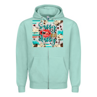 Seafoam sassy but classy Zipper Hoodie - JahusDesignShop