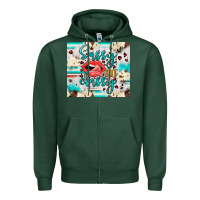 Sports Green sassy but classy Zipper Hoodie - JahusDesignShop