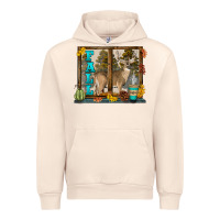 Sandshell White Tailed Buck Fall Urban Hoodie - LillyAllenDesigns