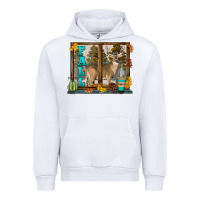 White White Tailed Buck Fall Urban Hoodie - LillyAllenDesigns
