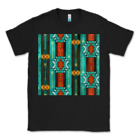 Black native american aztec seamless pattern 5 Classic Tee - BundleAndBundleShop