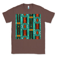 Chestnut native american aztec seamless pattern 5 Classic Tee - BundleAndBundleShop