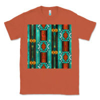 Copper native american aztec seamless pattern 5 Classic Tee - BundleAndBundleShop
