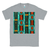 Heather Grey native american aztec seamless pattern 5 Classic Tee - BundleAndBundleShop