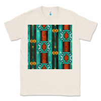 Natural native american aztec seamless pattern 5 Classic Tee - BundleAndBundleShop