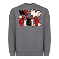 Storm my heart is on that field baseball Heavyweight Sweatshirt - MaliasSmallBusiness