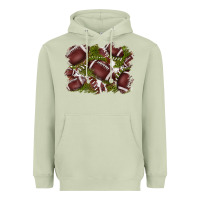 Matcha football background Heavyweight Hoodie - BarkalooDesign