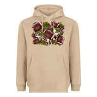 Mushroom football background Heavyweight Hoodie - BarkalooDesign