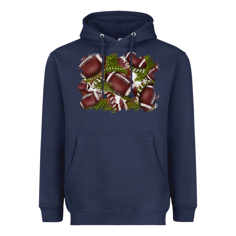 Football Background Heavyweight Hoodie by BarkalooDesign | Teevron