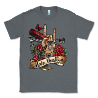 Charcoal Heather hair hustler 3 Classic Tee - SublimationCraftShop