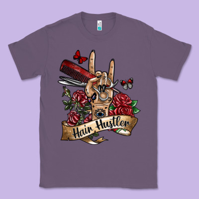 Hair Hustler 3 Classic Tee Designed By Sublimationcraftshop