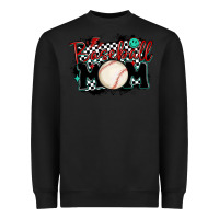 Black baseball mom Heavyweight Sweatshirt - MaliasSmallBusiness