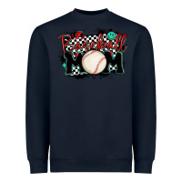 Navy baseball mom Heavyweight Sweatshirt - MaliasSmallBusiness