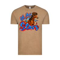 Vintage Coffee oh my stars horse Vintage Tee - Zillion Design Studio