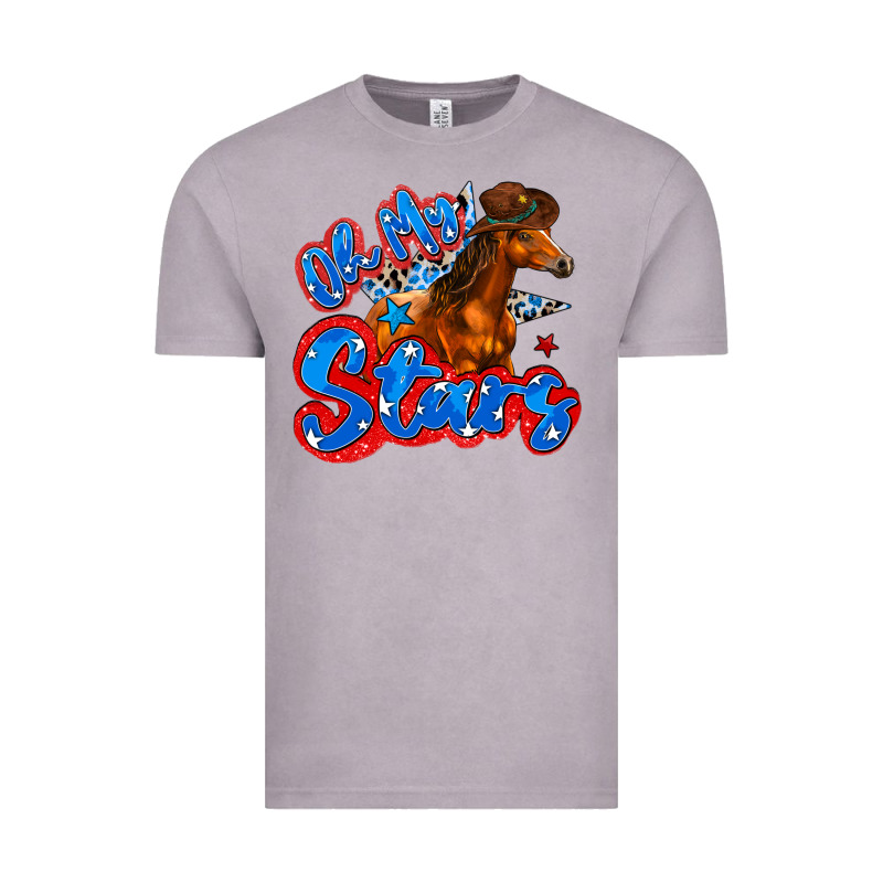Oh My Stars Horse Vintage Tee by Zillion Design Studio | Teevron