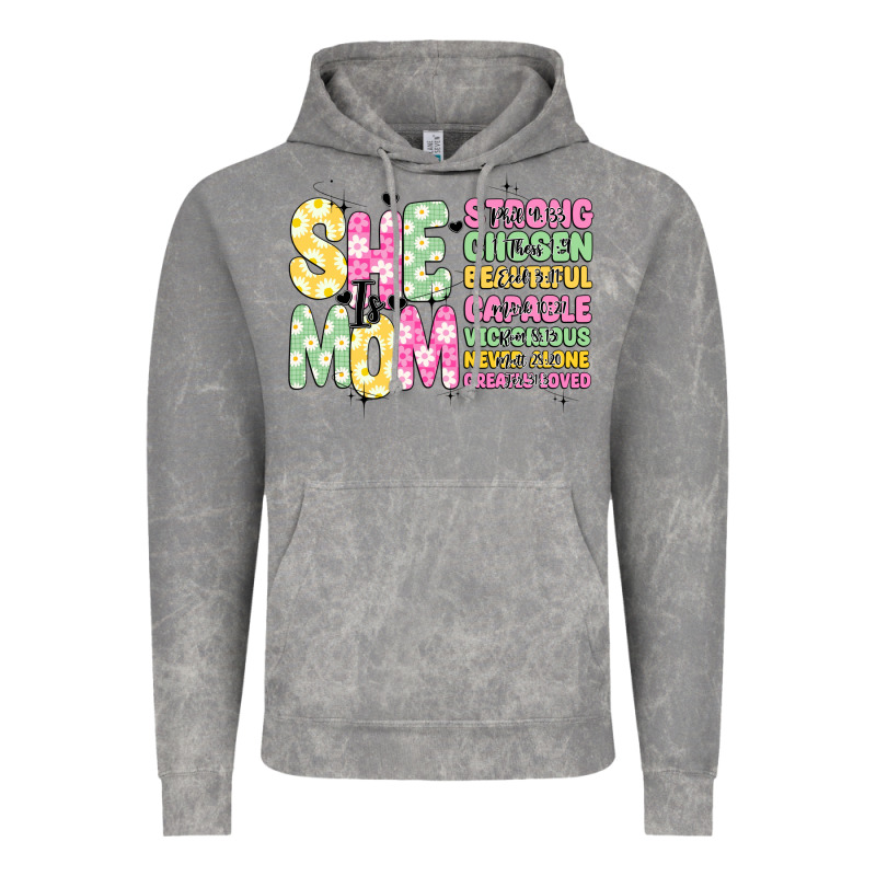 She Is Mom Vintage Hoodie by JahusDesignShop | Teevron
