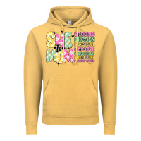 Vintage Mustard she is mom Vintage Hoodie - JahusDesignShop