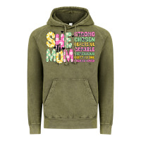 Vintage Olive she is mom Vintage Hoodie - JahusDesignShop