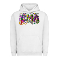 Pigment Lunar Rock CMA Certified Medical Assistant Mardi Gras Urban Hoodie - LillyAllenDesigns