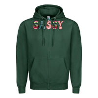 Sports Green sassy Zipper Hoodie - JahusDesignShop