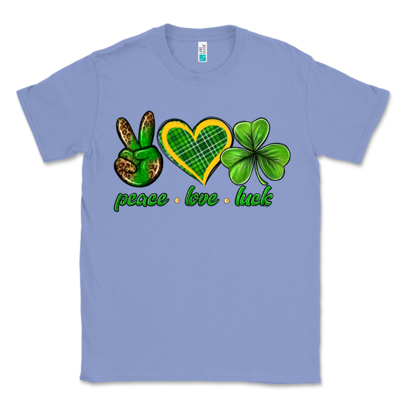 Peace Love Luck St. Patricks Day Nepeace Love Luck Classic Tee by Neo Western | Teevron