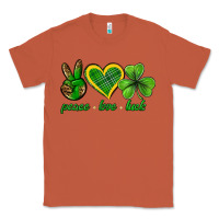 Copper peace love luck st. patricks day nePeace love luck Classic Tee - Neo Western
