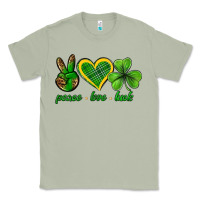Matcha peace love luck st. patricks day nePeace love luck Classic Tee - Neo Western