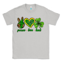 Moon Dust peace love luck st. patricks day nePeace love luck Classic Tee - Neo Western