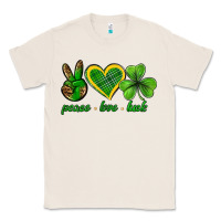 Natural peace love luck st. patricks day nePeace love luck Classic Tee - Neo Western