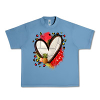 Pebble Blue fruits and volleyball heart Urban Heavy Tee - Zillion Design Studio