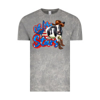 Cloud Rock oh my stars cow Vintage Tee - Zillion Design Studio